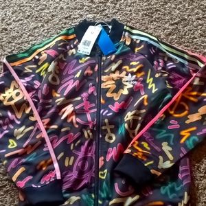 Adidas kids big kid jacket Medium
